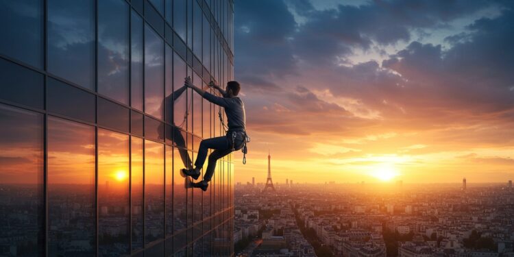 Grimpeur Escalade Tour Montparnasse Sans Sécurité - Viral Mag Un grimpeur français défie la tour Montparnasse à mains nues sans sécurité Découvrez son exploit audacieux et ses conséquences Lisez lhistoire Viral Mag