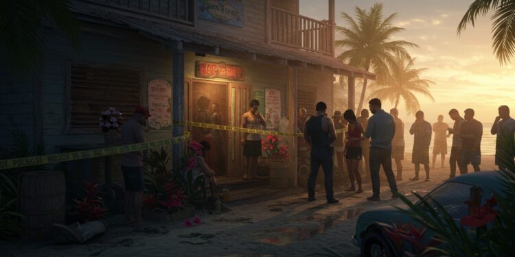 Guadeloupe : Vague de Violence au Gosier - Viral Mag Un homme tué par balle au Gosier Guadeloupe dans un bar Enquête en cours violence en hausse Découvrez les détails de ce drame Viral Mag