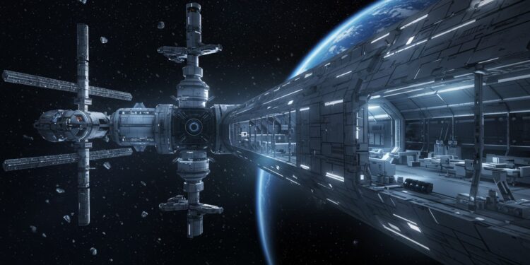 Haven-1 : La Station Spatiale du Futur - Viral Mag Découvrez Haven 1 la station spatiale révolutionnaire prévue pour 2026 un havre moderne en orbite Une vision du futur spatial Viral Mag