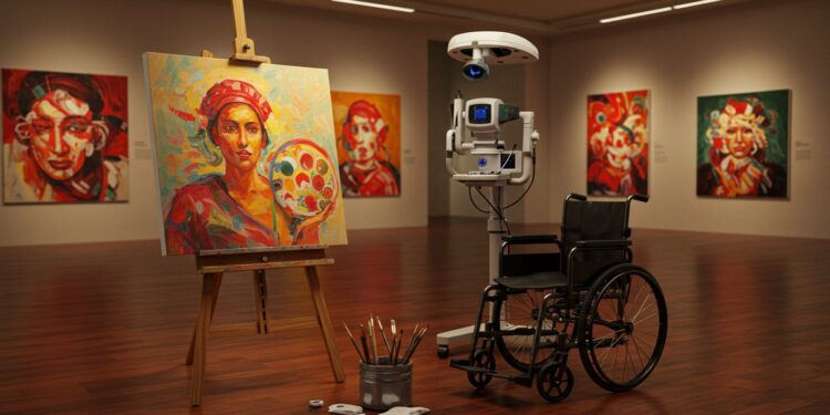 Hommage à Karine Brailly : L’Art Contre le Validisme - Viral Mag Exposition à Toulouse pour Karine Brailly artiste handicapée Un cri contre le validisme et la loi sur la fin de vie Découvrez son combat vibrant Viral Mag