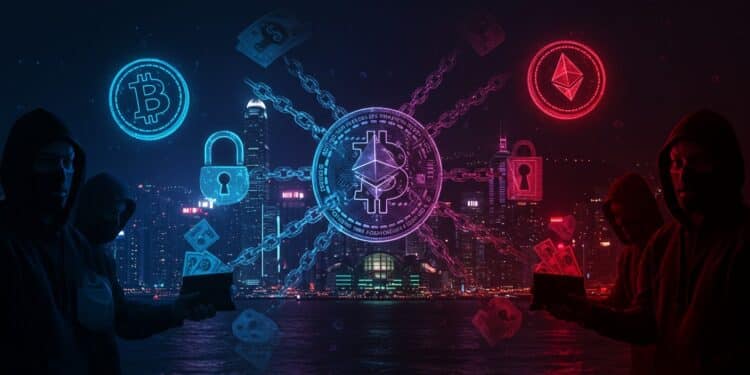 Hong Kong Démantèle un Réseau de Blanchiment Crypto - Viral Mag Hong Kong frappe fort contre un réseau de blanchiment de 15M$ en crypto Découvrez les détails de cette opération et ses implications mondiales Viral Mag