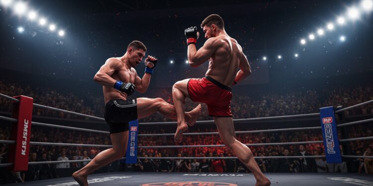 Hugo Guillon : Le KO Spectaculaire à l’Adidas Arena - Viral Mag Hugo Guillon signe un KO mémorable à lAdidas Arena avec un headkick dévastateur Découvrez ce moment clé du MMA français Viral Mag