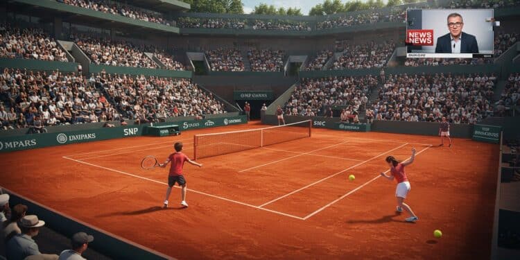 Un incident technique a perturbé la diffusion de Roland Garros sur France 2 Découvrez ce qui sest passé et comment Laurent Luyat a réagi    Viral Mag