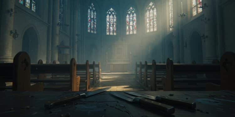 Incident À Saint-Ambroise : Intrusion Armée - Viral Mag Un homme armé de couteaux sintroduit dans léglise Saint Ambroise à Paris avant la messe Découvrez les détails de cet incident troublant et ses implications Viral Mag