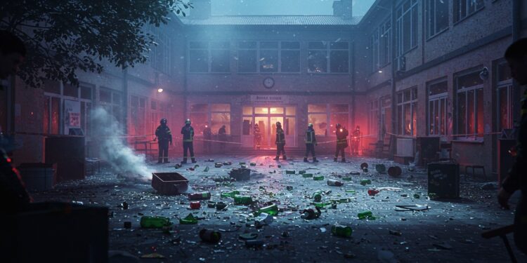 Incident au Collège : Confinement et Explosions à Le Havre - Viral Mag 500 élèves confinés après des explosions au collège Jules Vallès à Le Havre Enquête en cours sécurité renforcée Découvrez les détails de cet incident choquant Viral Mag