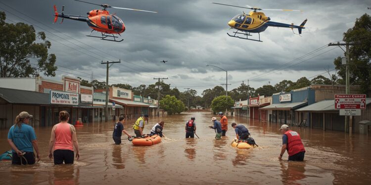 Inondations dévastatrices en Australie  4 morts 50 000 personnes piégées Découvrez lampleur des dégâts et les efforts de reconstruction   Viral Mag