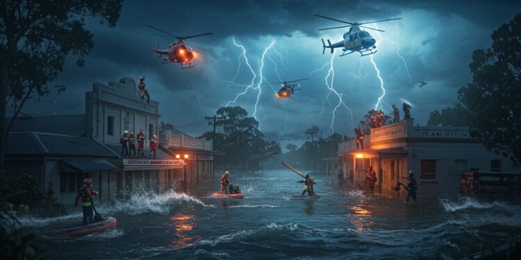 Inondations dévastatrices en Australie  un mort 50 000 personnes bloquées Découvrez limpact du climat et les efforts de secours Lisez lhistoire complète   Viral Mag