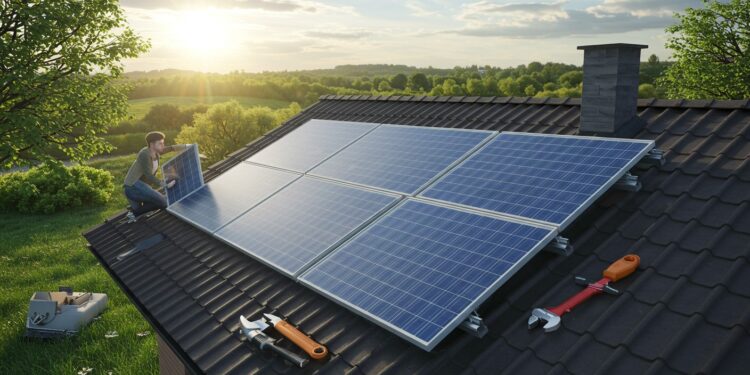 Apprenez à installer un panneau solaire vous même  étapes autorisations précautions Guide complet pour une énergie verte à domicile    Viral Mag