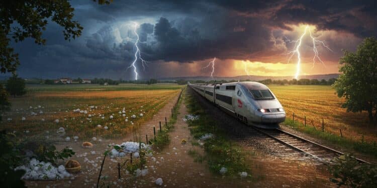 Pluies torrentielles et grêle dévastent la Haute Garonne bloquant la ligne SNCF Bordeaux Toulouse Découvrez limpact sur les transports et lagriculture   Viral Mag