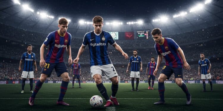 Inter Milan – Barça : Duel Épique en Ligue des Champions - Viral Mag Le choc Inter Milan FC Barcelone en demi finale retour de Ligue des Champions promet du spectacle Qui rejoindra la finale Analyse et enjeux Viral Mag