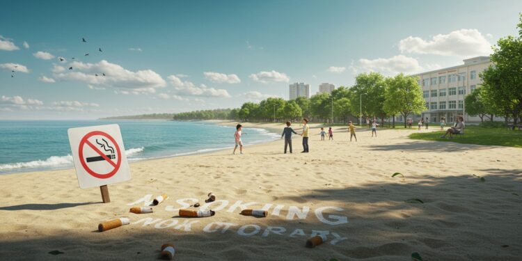 Interdiction de Fumer : Plages, Parcs et Écoles - Viral Mag Interdiction de fumer sur plages parcs et écoles une mesure pour la santé et lenvironnement Découvrez les arguments pour et contre cette décision controversée Viral Mag
