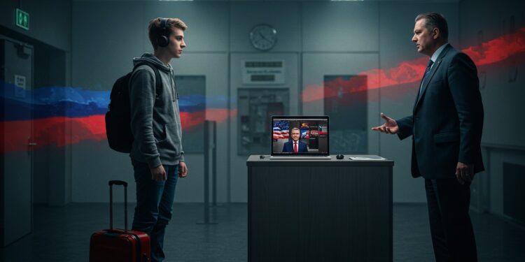 Interrogatoire d’un Streamer : Liberté en Danger ? - Viral Mag Un streamer américain interrogé par la police pour ses idées Liberté dexpression menacée Découvrez les détails dune affaire qui secoue les débats Viral Mag