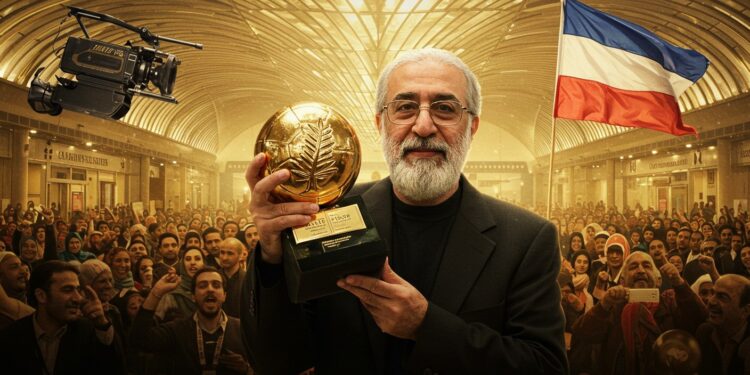 Jafar Panahi Palme dOr 2025 revient à Téhéran acclamé par ses fans défiant le régime iranien avec son film engagé   Viral Mag