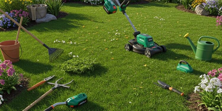 Découvrez un lot doutils de jardin sans fil à 219 €  tondeuse coupe bordure et accessoires pour une pelouse parfaite Profitez de la qualité Fuxtec    Viral Mag