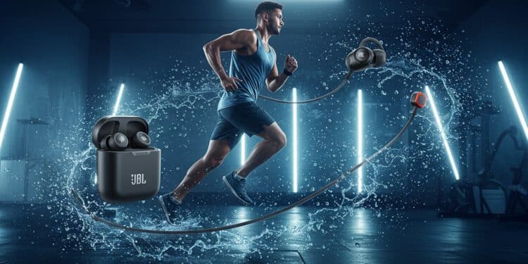 Découvrez les JBL Wave Beam écouteurs sans fil parfaits pour le sport résistants à leau et à  45  sur Amazon Boostez vos performances avec un son de qualité    Viral Mag
