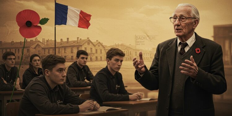 Jean Lafaurie, 101 Ans, Témoigne de la Résistance - Viral Mag À 101 ans Jean Lafaurie résistant et déporté partage son histoire avec des élèves un vibrant hommage à la mémoire de la Seconde Guerre mondiale Viral Mag