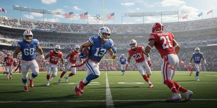 Les stars de la NFL au JO 2028 pour le flag football  Découvrez comment les USA pourraient dominer cette nouvelle discipline olympique à Los Angeles   Viral Mag