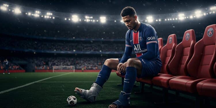 Presnel Kimpembe blessé à nouveau risque de manquer la fin de saison avec le PSG Découvrez les détails de sa blessure et ses chances de retour   Viral Mag