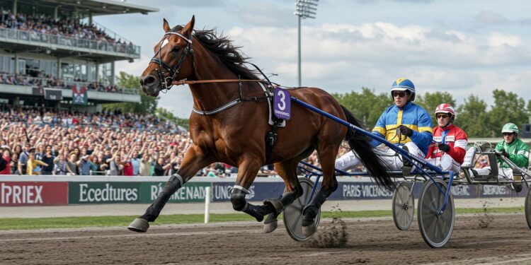 Koctel Du Dain Triomphe À Vincennes - Viral Mag Koctel du Dain domine le Prix Albert Demarcq à Vincennes affirmant son leadership Découvrez son parcours et les moments forts de la course   Viral Mag