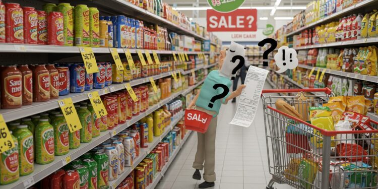 Kroger : Attention aux Surfacturations en Caisse - Viral Mag Découvrez comment Kroger pourrait vous surfacturer à cause détiquettes de soldes expirées Protégez vous avec nos conseils pour vérifier vos achats Viral Mag