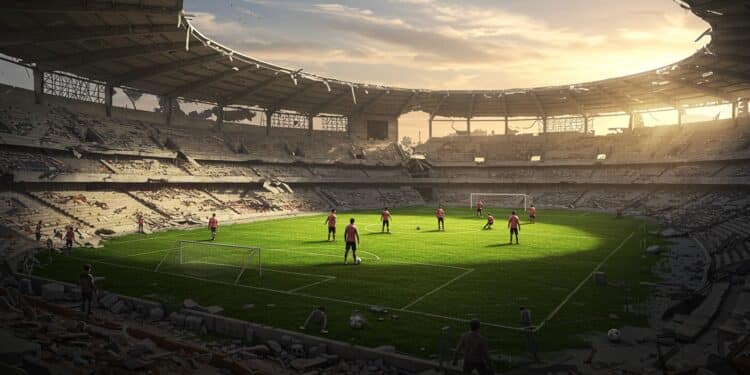 Après la chute dAssad le football syrien renaît Entre stades détruits et corruption découvrez les défis dune reconstruction pleine despoir   Viral Mag