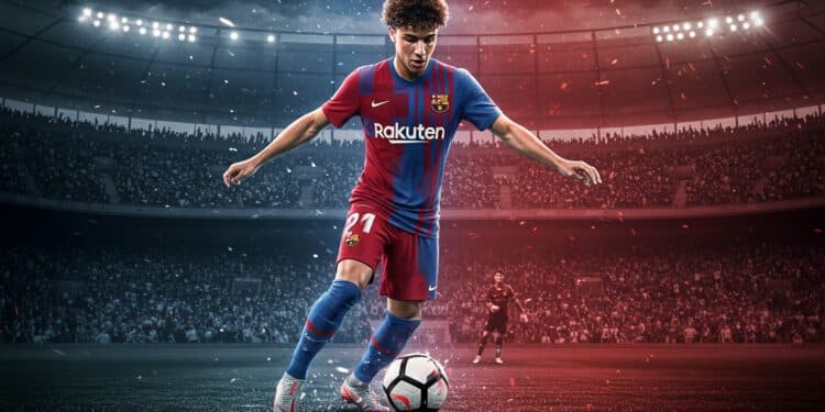 Lamine Yamal : La Nouvelle Étoile Du Football Européen - Viral Mag Lamine Yamal prodige de 17 ans éblouit en Ligue des Champions Découvrez son talent unique et son impact sur le Barça Viral Mag