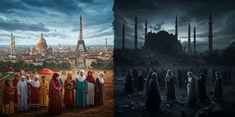 Le Péril de la Sécession Islamiste en France - Viral Mag Explorez le risque de sécession lié à lislamisme en France Un rapport récent révèle linfluence des Frères musulmans Que faire face à ce défi Viral Mag