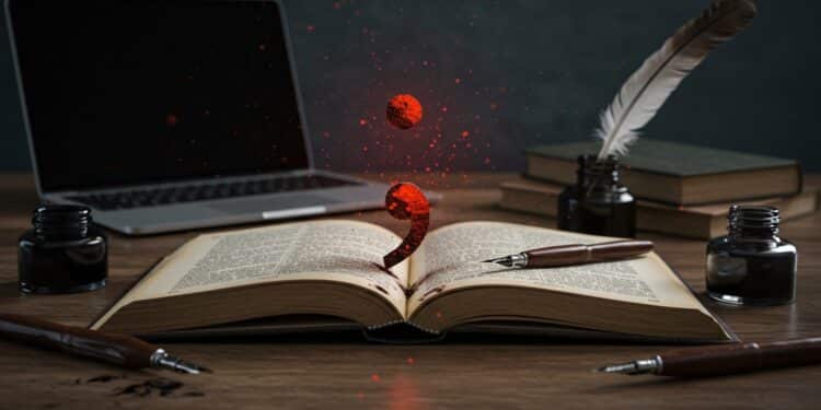 Le point virgule disparaît des livres anglais passant de 1205 mots en 2000 à 1390 aujourdhui Pourquoi ce déclin  Découvrez son histoire et son avenir   Viral Mag