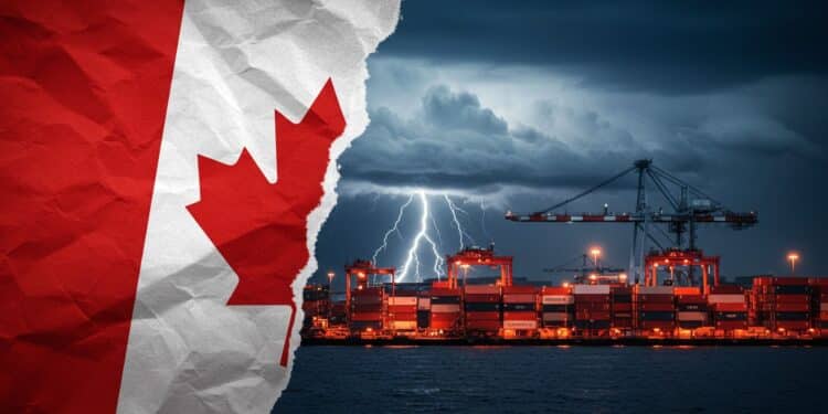 L’Économie Canadienne Face à la Tempête Commerciale - Viral Mag Comment le Canada résiste à la guerre commerciale américaine  Découvrez les impacts les défis et les stratégies pour lavenir   Viral Mag