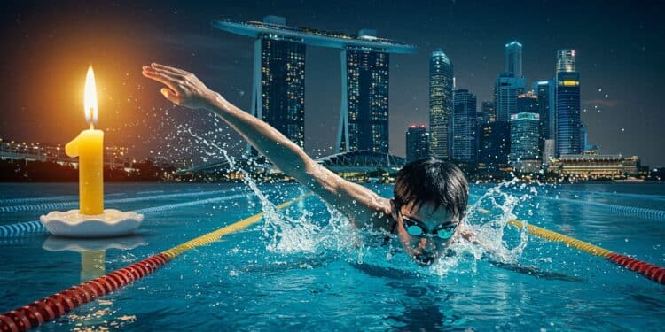 Léon Marchand Brille à 23 Ans : Minima pour Singapour - Viral Mag Léon Marchand 23 ans décroche les minima pour les Mondiaux de Singapour sur 200 m brasse Découvrez son parcours et ses ambitions Viral Mag