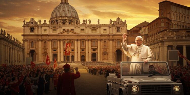 Léon XIV : Un Pape Américain Ouvre une Nouvelle Ère - Viral Mag Le pape Léon XIV célèbre sa messe inaugurale marquant le début dun pontificat historique Découvrez son parcours et ses premiers pas Viral Mag