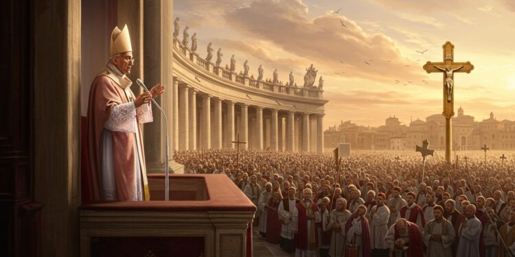 Léon XIV : Une Nouvelle Ère pour l’Église - Viral Mag Léon XIV premier pape américain débute son pontificat avec une prière dominicale à Saint Pierre Découvrez son parcours et ses priorités Viral Mag