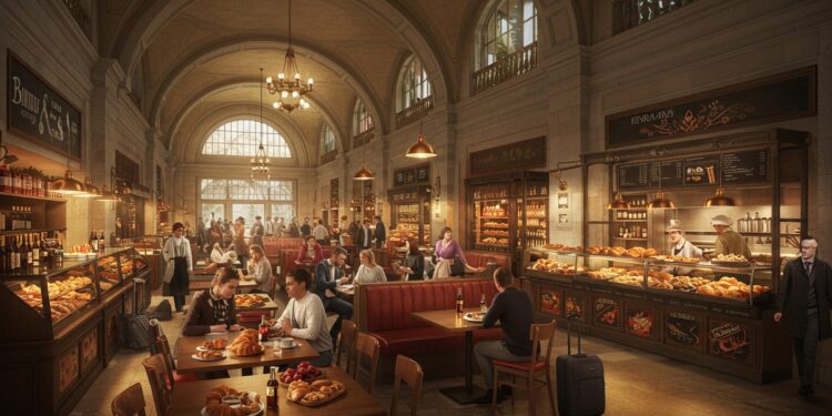 Les Meilleures Adresses pour Manger en Gare - Viral Mag Découvrez où savourer un bon repas en gare du croissant matinal au dîner gourmand sans stress ni compromis même en période de grève Viral Mag
