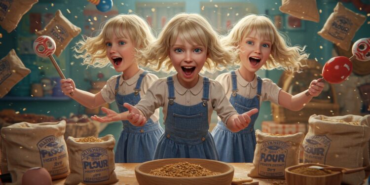 Découvrez lunivers espiègle des Triplés de Nicole Lambert entre album série animée et exposition Un voyage dans lenfance plein de rires et de tendresse   Viral Mag