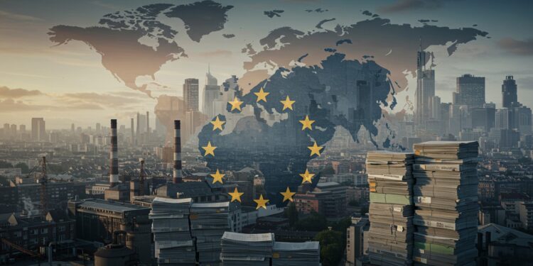 L’Europe Étouffe-t-elle Ses Entreprises ? - Viral Mag LEurope surcharge t elle ses entreprises de normes  Découvrez comment la bureaucratie freine léconomie et menace lavenir du continent   Viral Mag