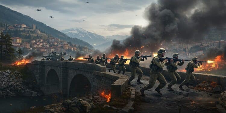 Revivez lassaut héroïque du pont de Vrbanja en 1995 où lesprit de fraternité des marsouins français a triomphé face à ladversité   Viral Mag