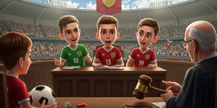 Ligue 1 : Le Tribunal du Dribble Juge les Stars - Viral Mag Le Tribunal du Dribble condamne Dembélé Doué et Cherki dans une vidéo hilarante Découvrez les verdicts dHazard Rami et Bentalha sur ces prodiges de Ligue 1 Viral Mag