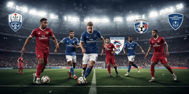 Ligue 1 : Les Enjeux Cruciaux de la Dernière Journée - Viral Mag Découvrez les enjeux de la dernière journée de Ligue 1 qualification pour la Ligue des Champions places européennes et lutte pour le maintien Viral Mag
