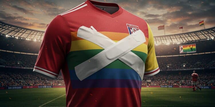 Ligue 1 : Polémique sur la Lutte contre l’Homophobie - Viral Mag En Ligue 1 des joueurs masquent le badge anti homophobie suscitant débats et sanctions Découvrez les enjeux de cette controverse Viral Mag