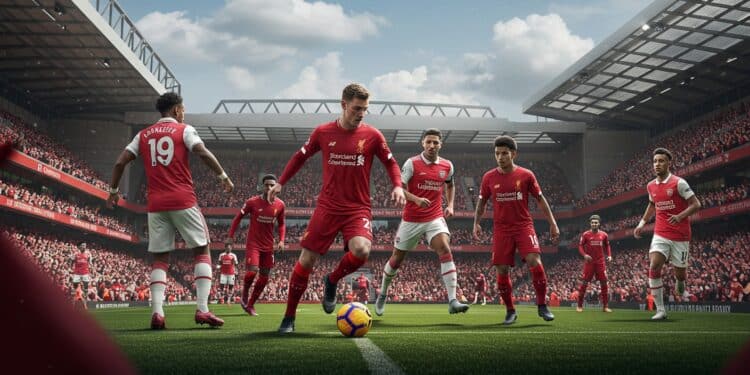 Liverpool-Arsenal : Heure et Chaîne du Choc de Premier League - Viral Mag Liverpool Arsenal choc de la 36e journée de Premier League découvrez lheure la chaîne TV et les enjeux de ce match crucial à Anfield Viral Mag