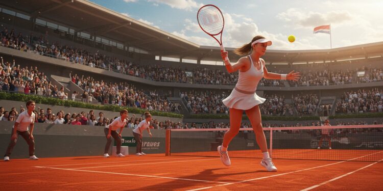 Lois Boisson 361e mondiale éblouit Roland Garros 2025 en atteignant le 3e tour Découvrez son parcours inspirant et son jeu audacieux sur terre battue   Viral Mag