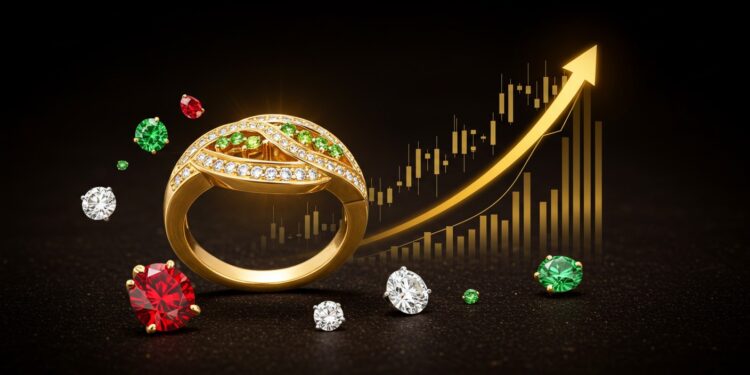 Lor atteint des sommets historiques  Découvrez pourquoi ce métal précieux fascine toujours autant son impact sur la joaillerie et les tendances actuelles   Viral Mag