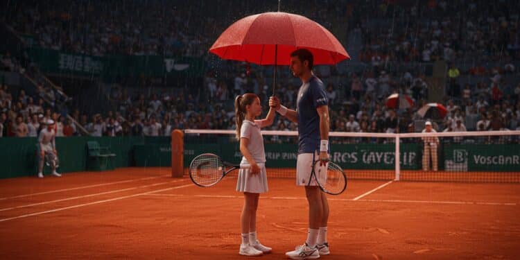 Lorenzo Musetti éblouit à Roland Garros avec un geste fair play envers une ramasseuse de balle Découvrez ce moment de classe et son impact   Viral Mag
