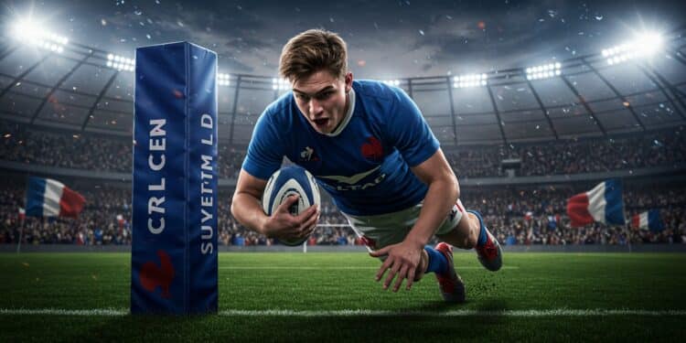 Louis Bielle Biarrey ailier du XV de France nommé joueur de lannée par la presse britannique Découvrez son parcours et ses exploits    Viral Mag