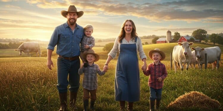 Lucile et Jérôme stars de LAmour est dans le pré attendent leur troisième enfant Découvrez leur joie et les défis dune famille qui sagrandit    Viral Mag