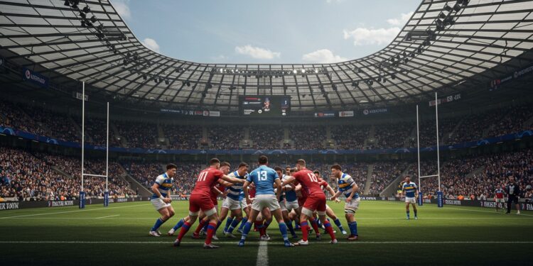 Lyon-Bath : Retour sur une Finale de Challenge Cup - Viral Mag Lyon sincline lourdement face à Bath en finale de Challenge Cup à Cardiff Revivez ce match intense et découvrez les moments clés Viral Mag