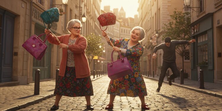 À Lyon deux sœurs de 84 et 85 ans déjouent un voleur à larraché avec courage Découvrez leur incroyable histoire de résistance et de solidarité   Viral Mag