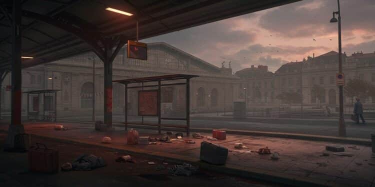 Lyon : Poignardé à Part-Dieu, un Homme Lutte pour Survivre - Viral Mag Un homme poignardé devant la gare Part Dieu à Lyon est entre la vie et la mort Enquête en cours agresseur en fuite Découvrez les détails de ce drame Viral Mag