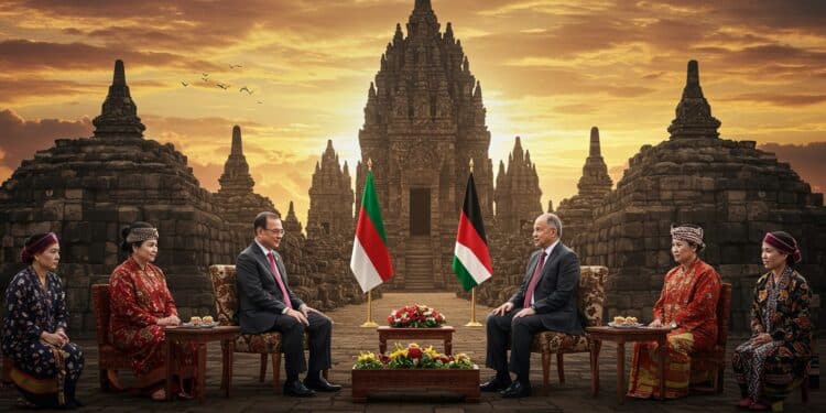 Macron rallie lIndonésie pour une diplomatie active sur la Palestine Découvrez les enjeux de cette visite stratégique et ses impacts mondiaux   Viral Mag