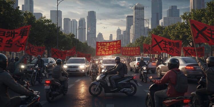 Des manifestations contre les ZFE secouent la France Pourquoi ce rejet des zones à faibles émissions  Découvrez les enjeux et tensions   Viral Mag